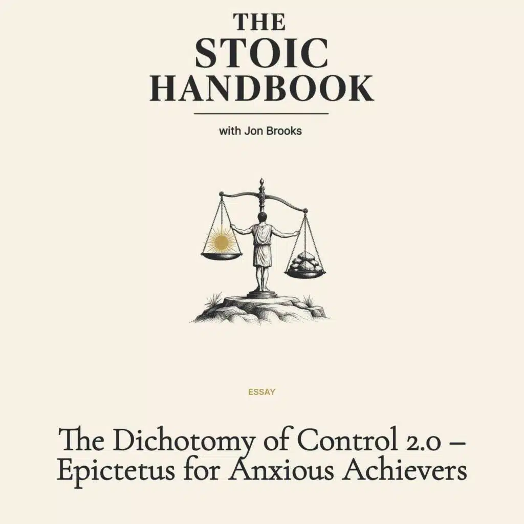The Dichotomy of Control 2.0 – Epictetus for Anxious Achievers