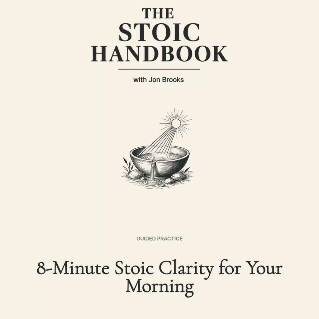 8-Minute Stoic Clarity for Your Morning