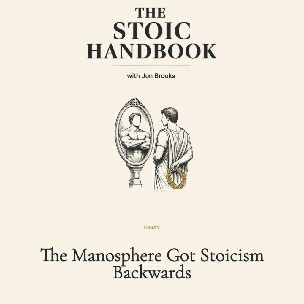 The Manosphere Got Stoicism Backwards