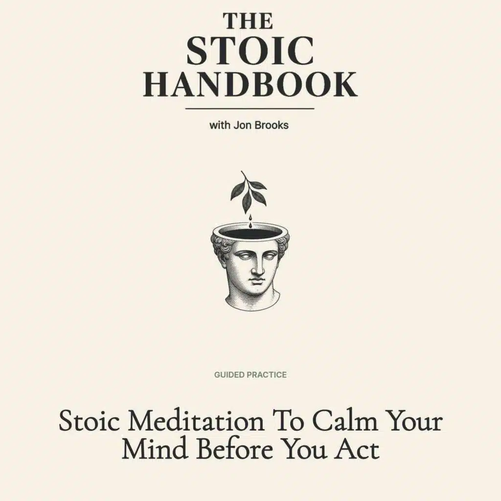 Stoic Meditation To Calm Your Mind Before You Act
