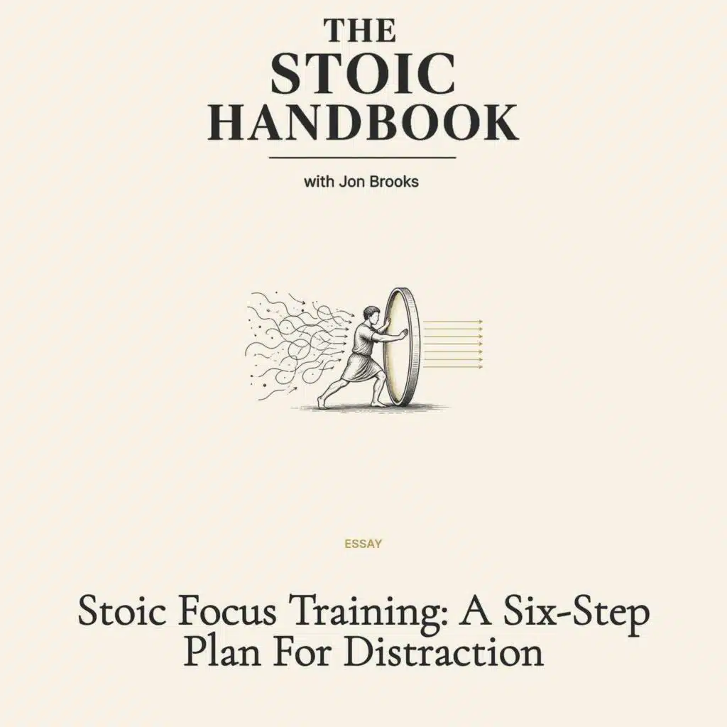 Stoic Focus Training: A Six-Step Plan For Distraction