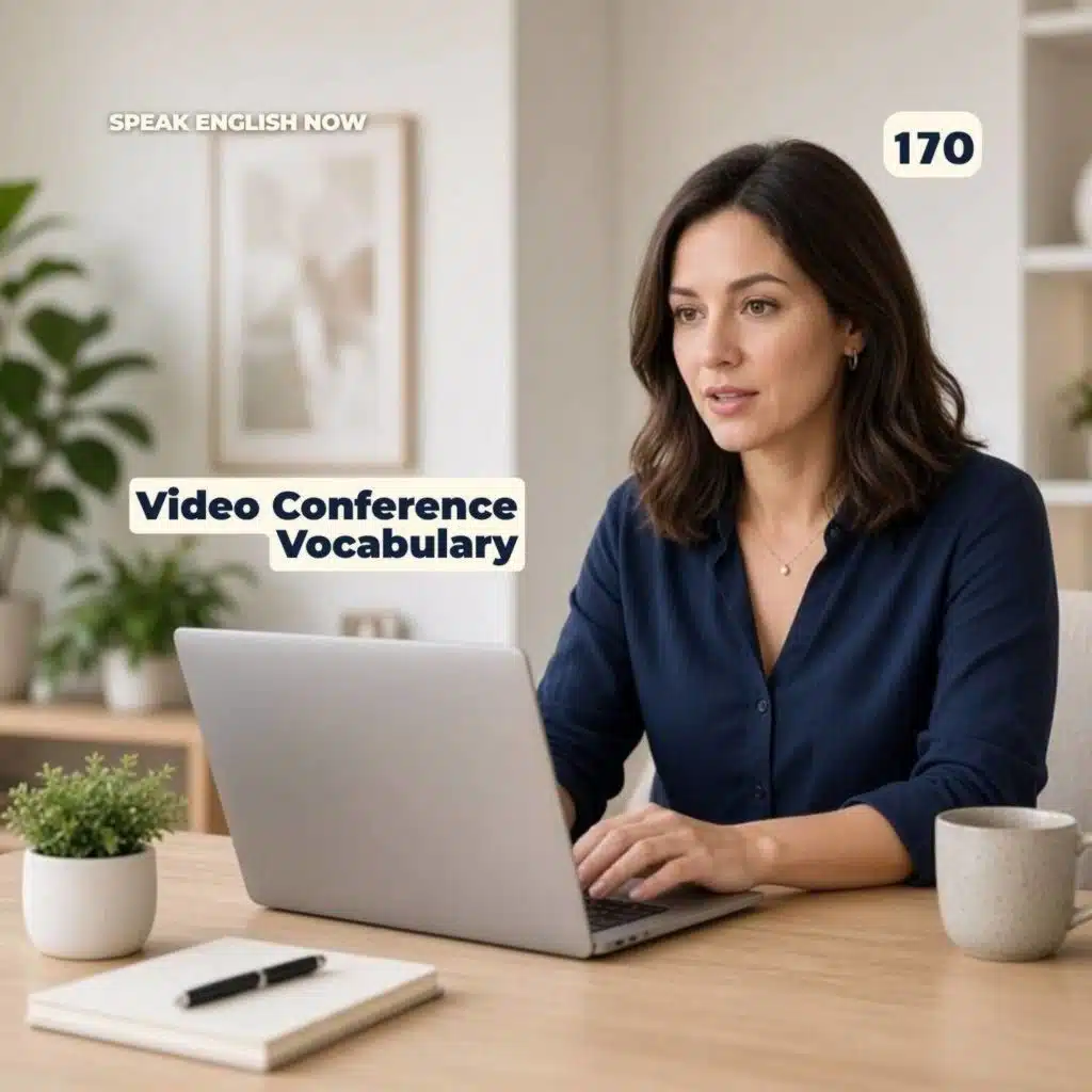 #170 Video Conference Vocabulary in English