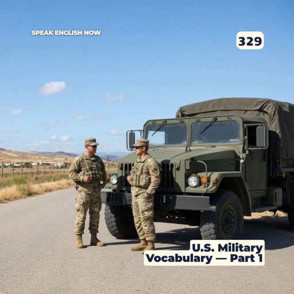 #329 US Military Basic Vocabulary #1