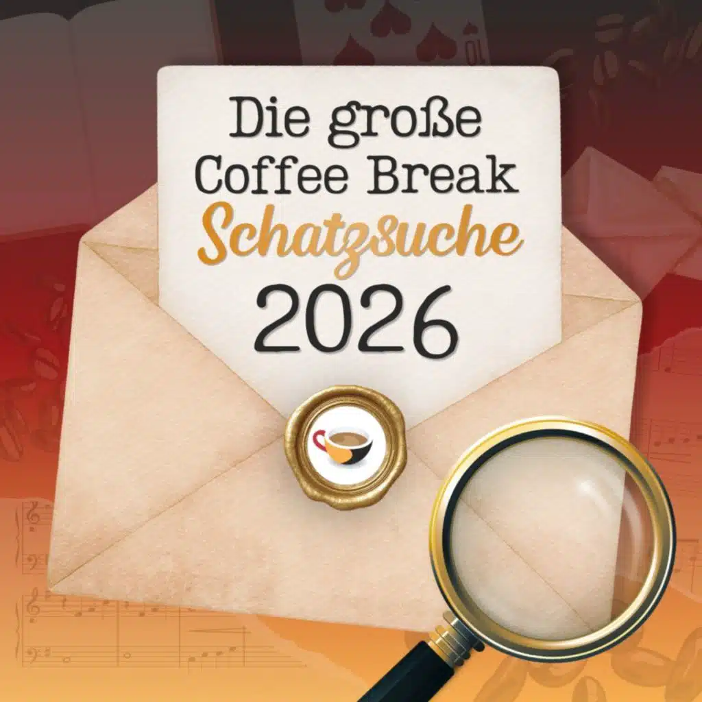 Clue #2 (Deutsch) | The Great Coffee Break Treasure Hunt 2026
