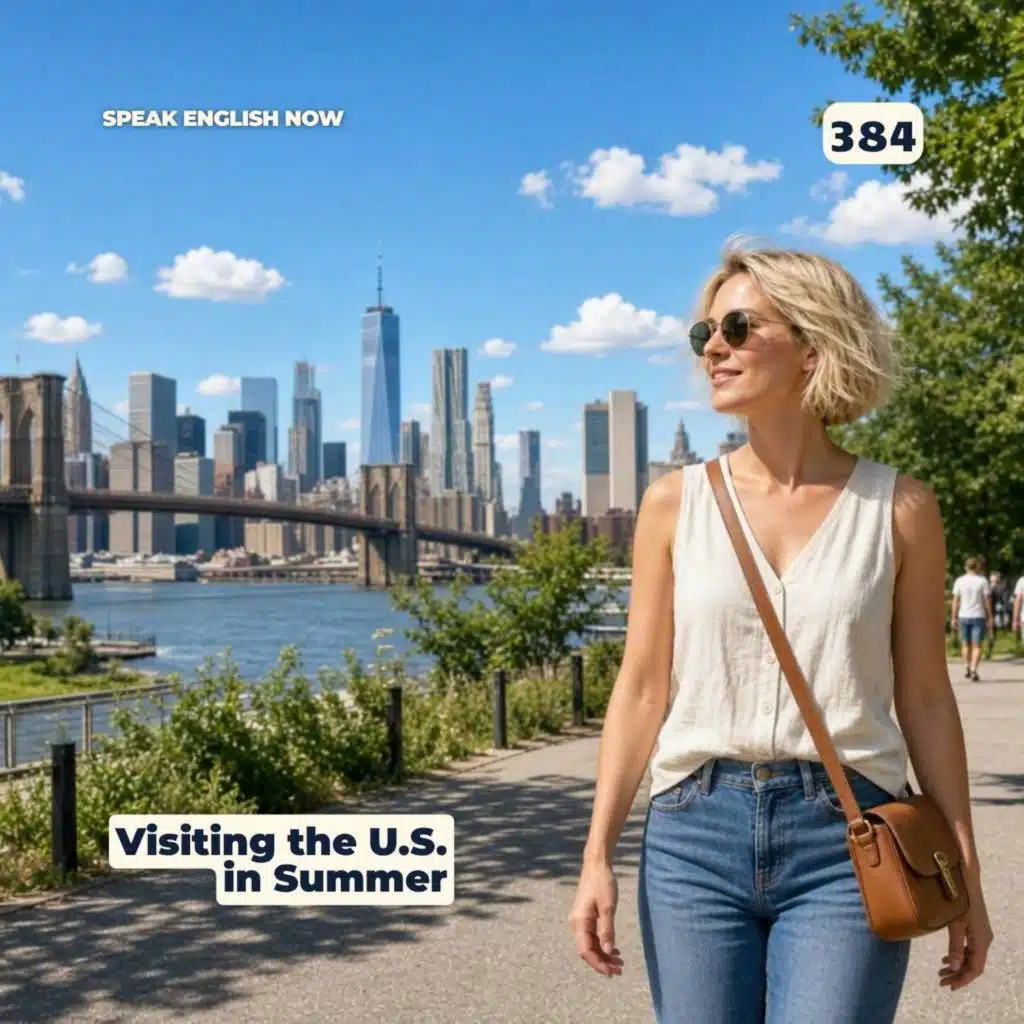 #384 Visiting the US in the Summer - Bring a Hoodie!