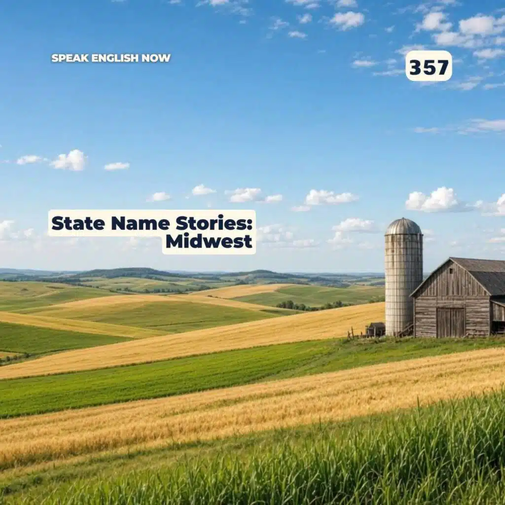 #357 US State Name Stories - Midwest