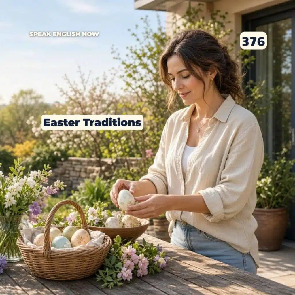 #376 Happy Easter 2026! Learn English with Easter Traditions, Food, and a Fun Mini-Story