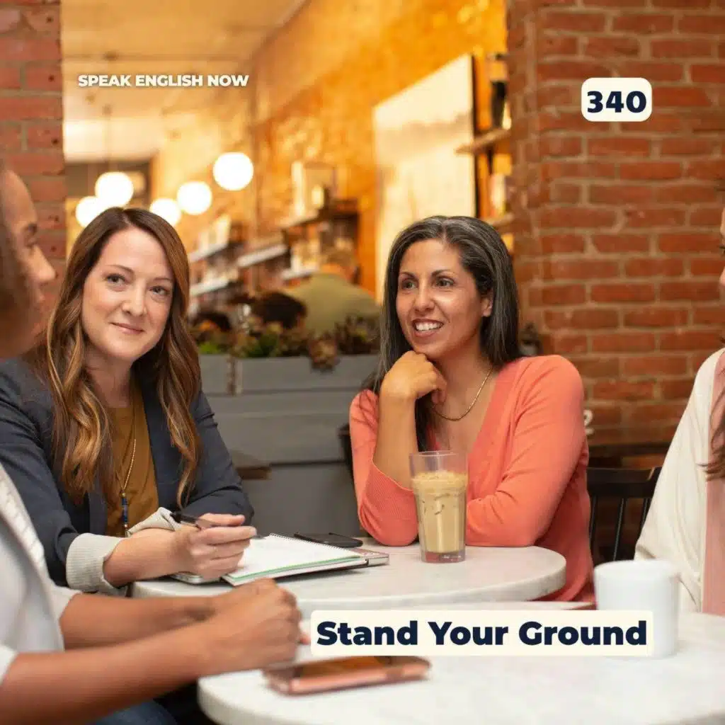 #340 Stand Your Ground — Being Assertive in English