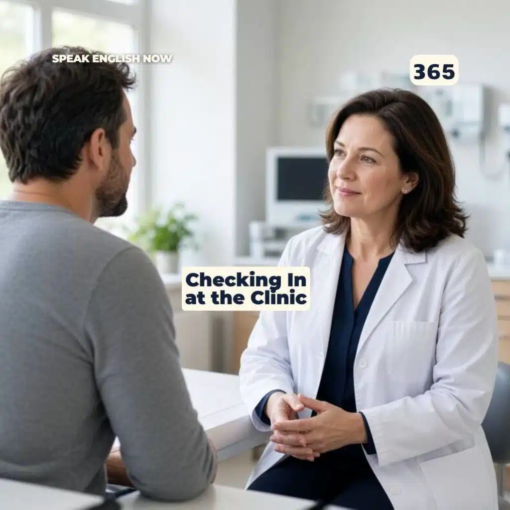 #365 Going to the doctor 2 - Checking In at the Clinic