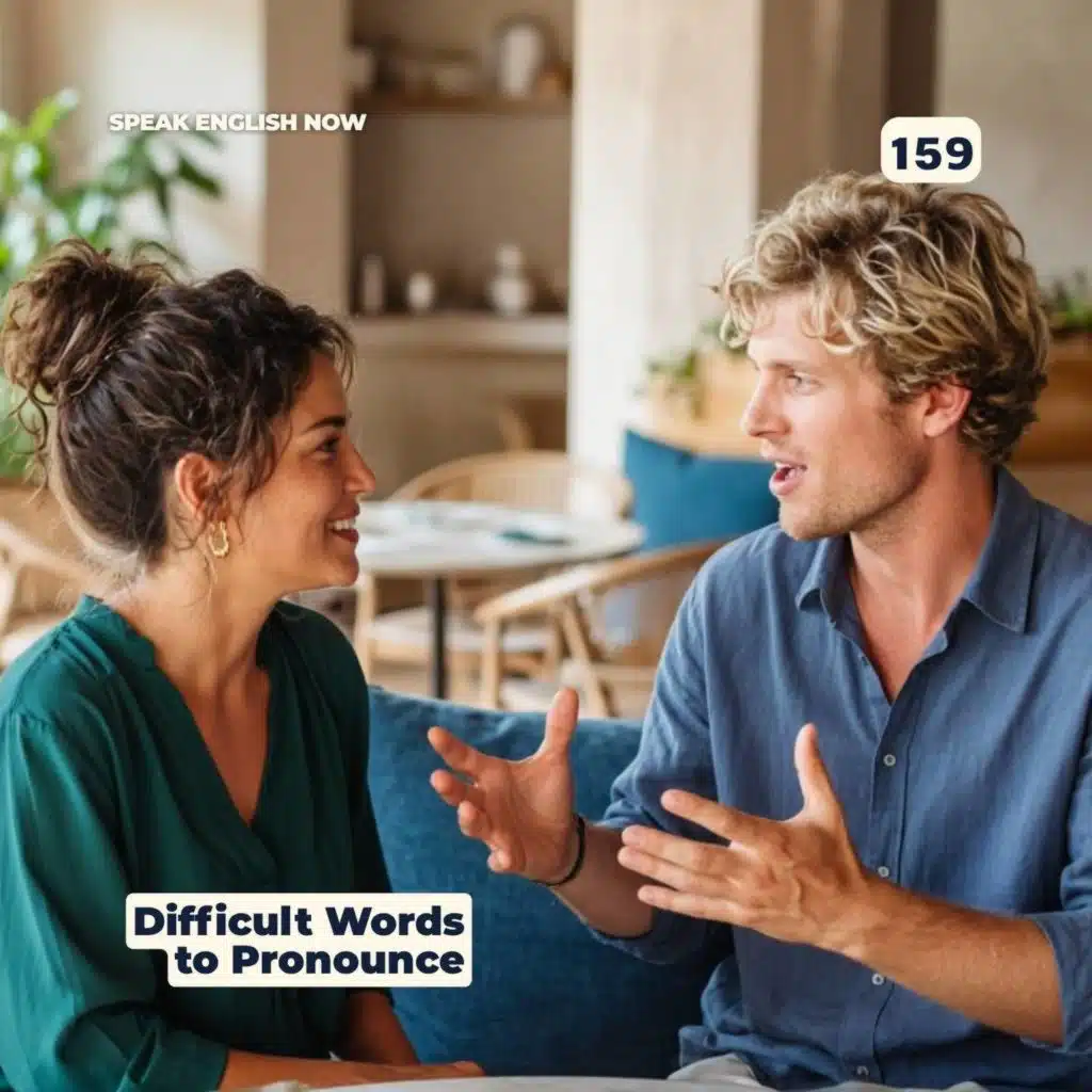 #159 English pronunciation practice - Difficult words