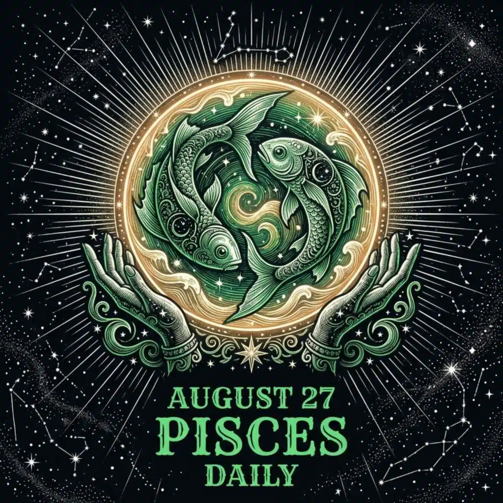 Thursday, August 27, 2026 Pisces Horoscope Today