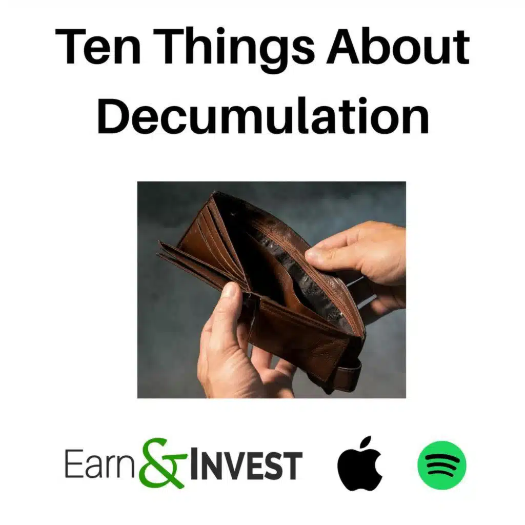 763. Ten Things About Decumulation