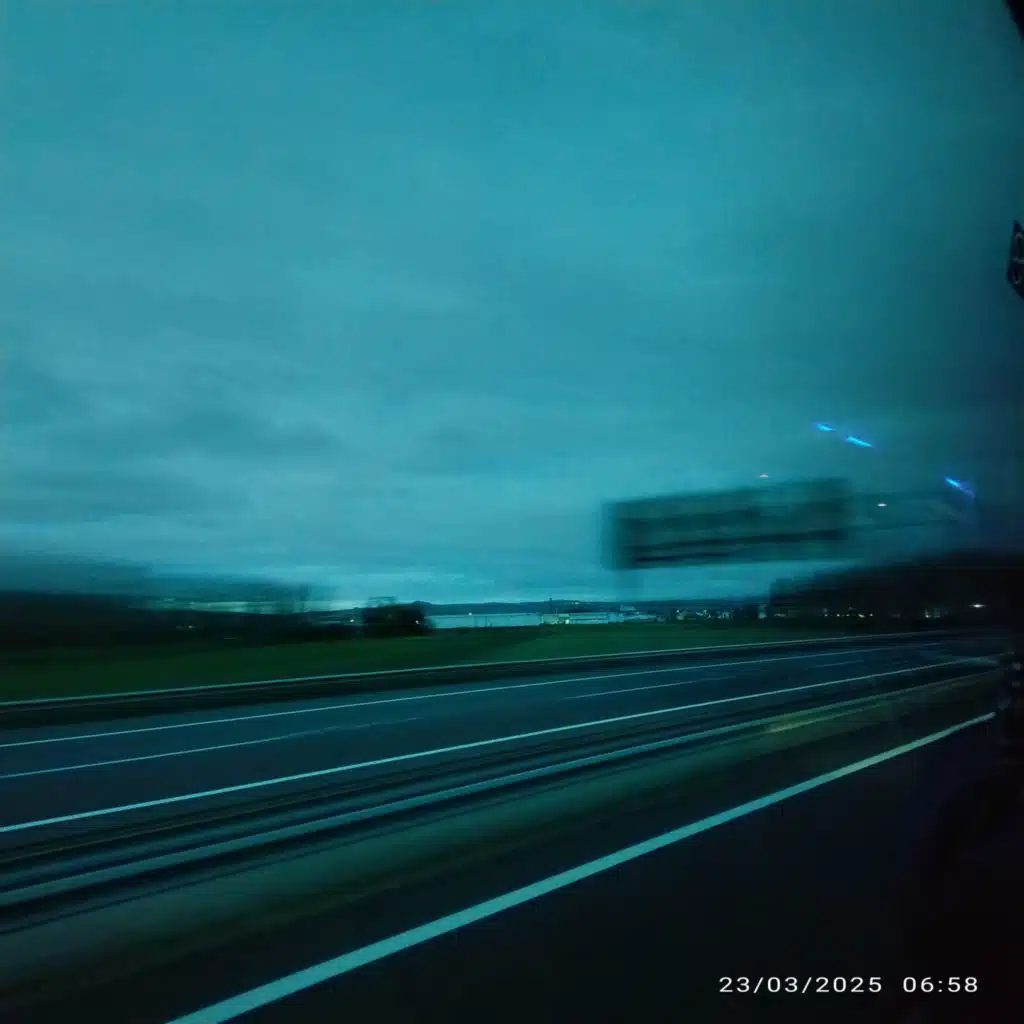 El azul del cielo