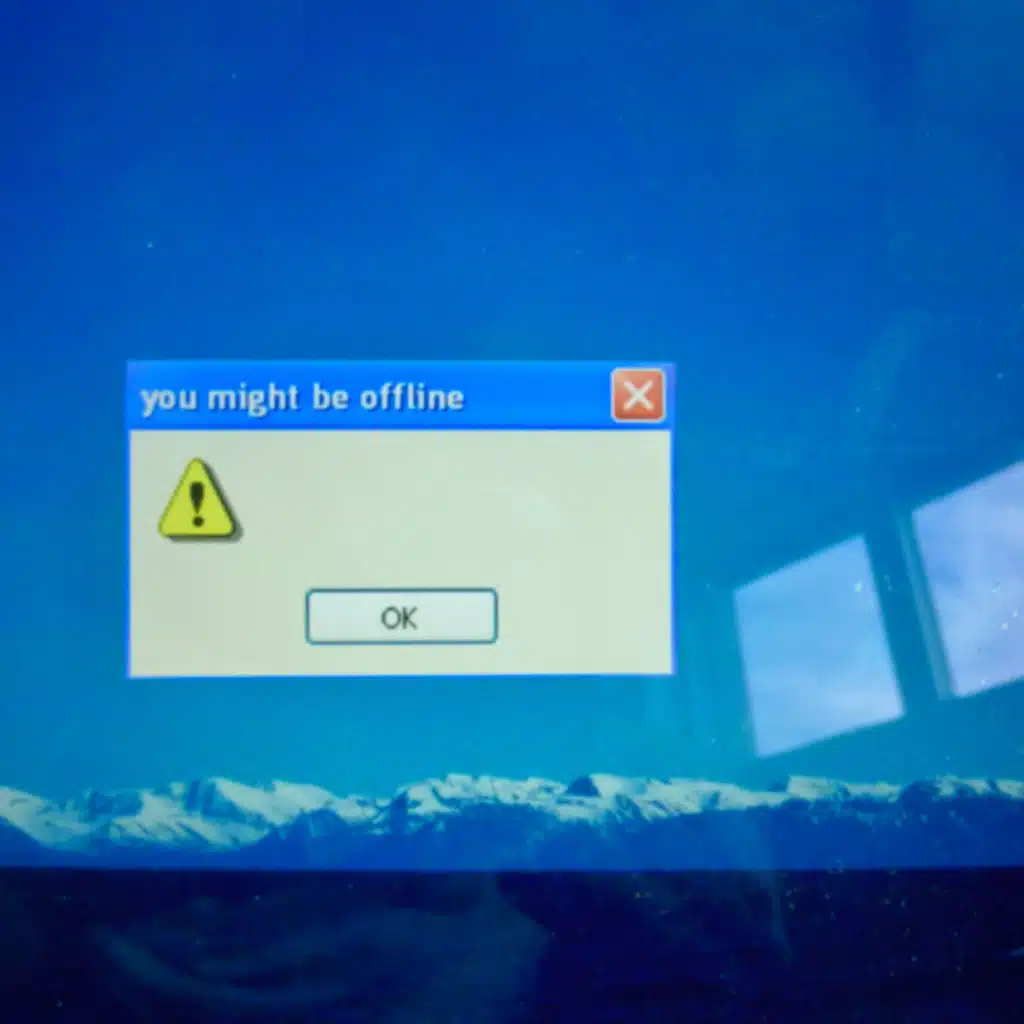 you might be offline