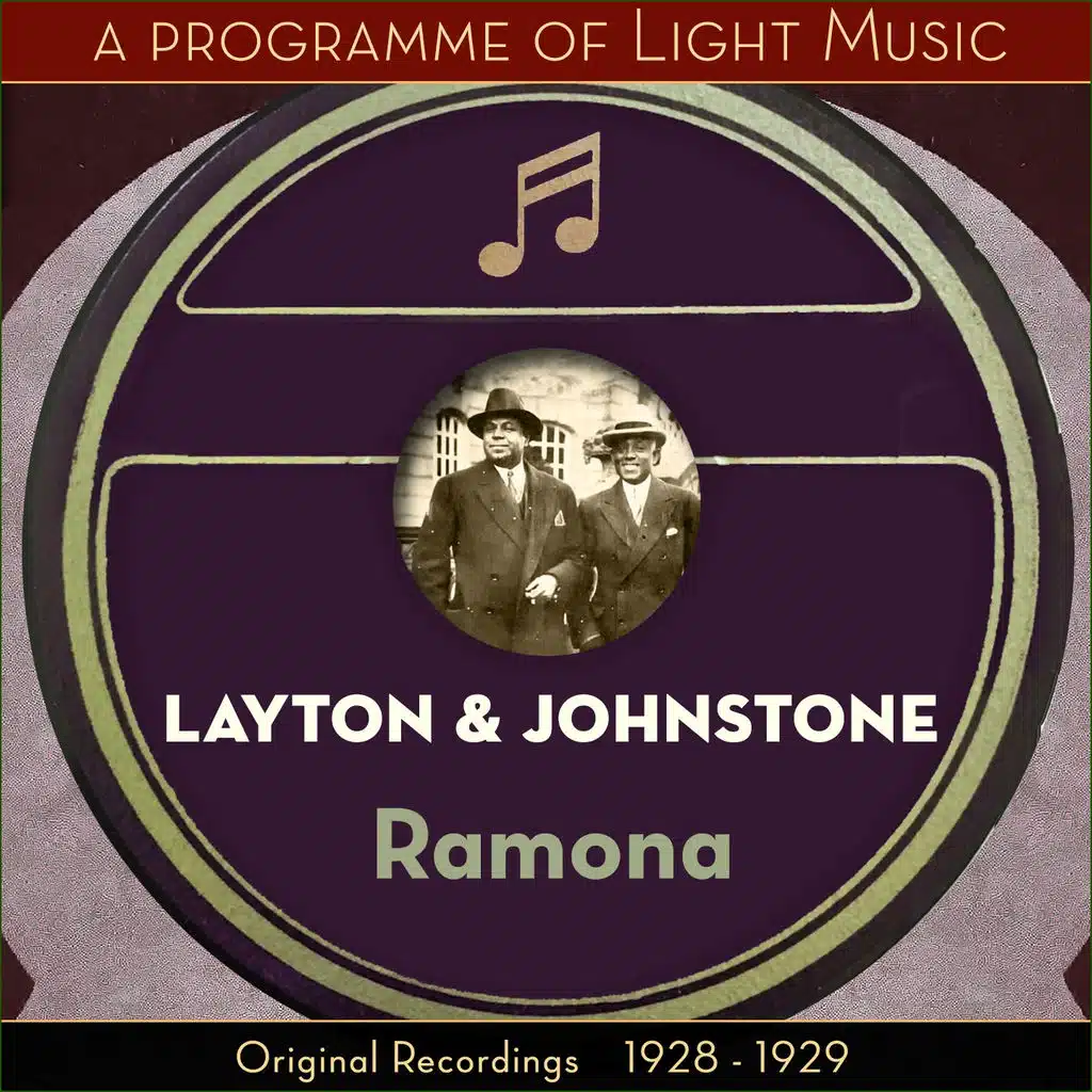 Ramona - A Programme Of Light Music (Original Recording 1928 - 1929)
