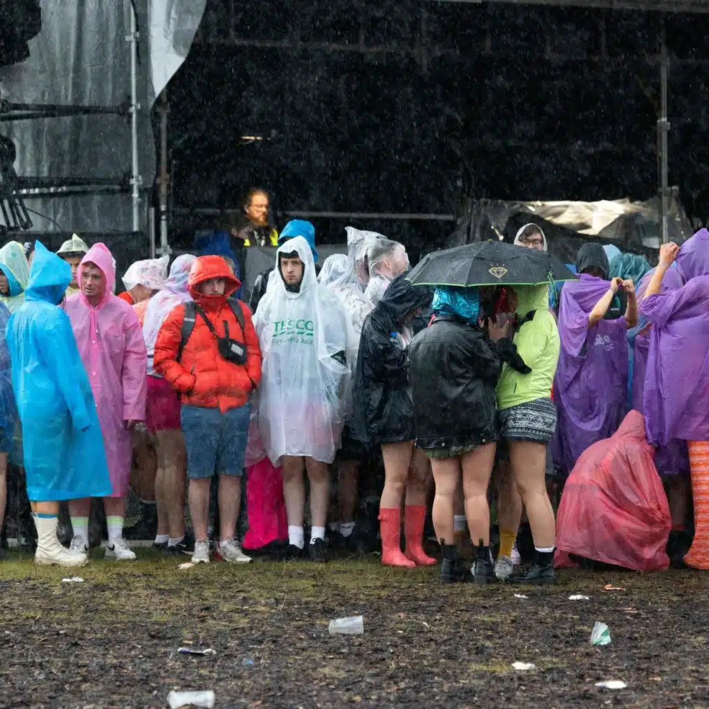A wet Electric Picnic - how are people getting on?