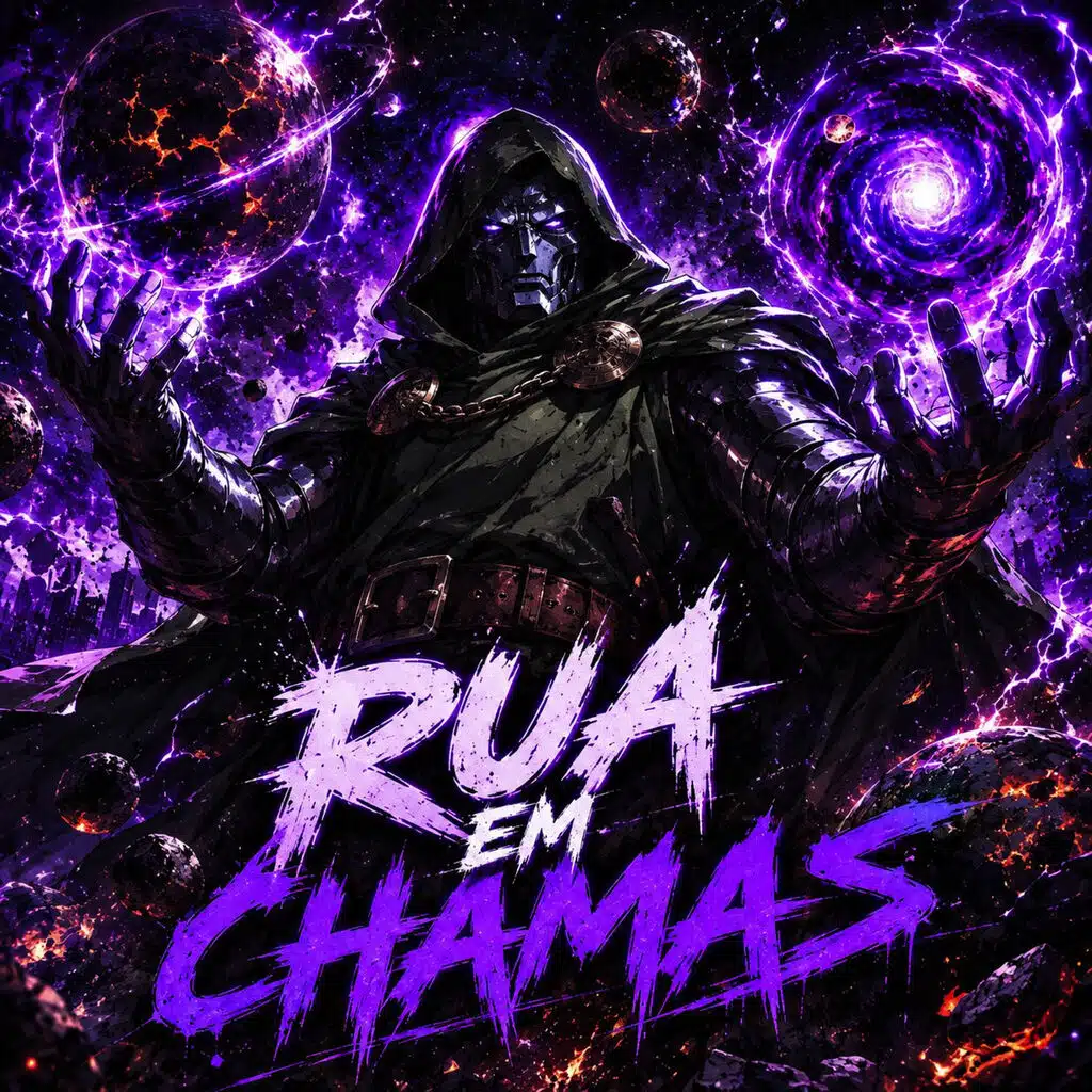 Rua em Chamas
