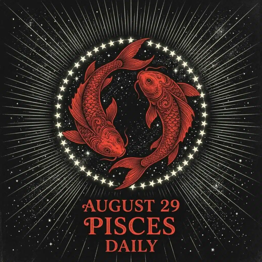 Saturday, August 29, 2026 Pisces Horoscope Today