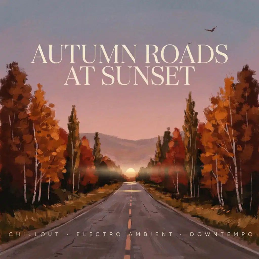 Autumn Roads at Sunset