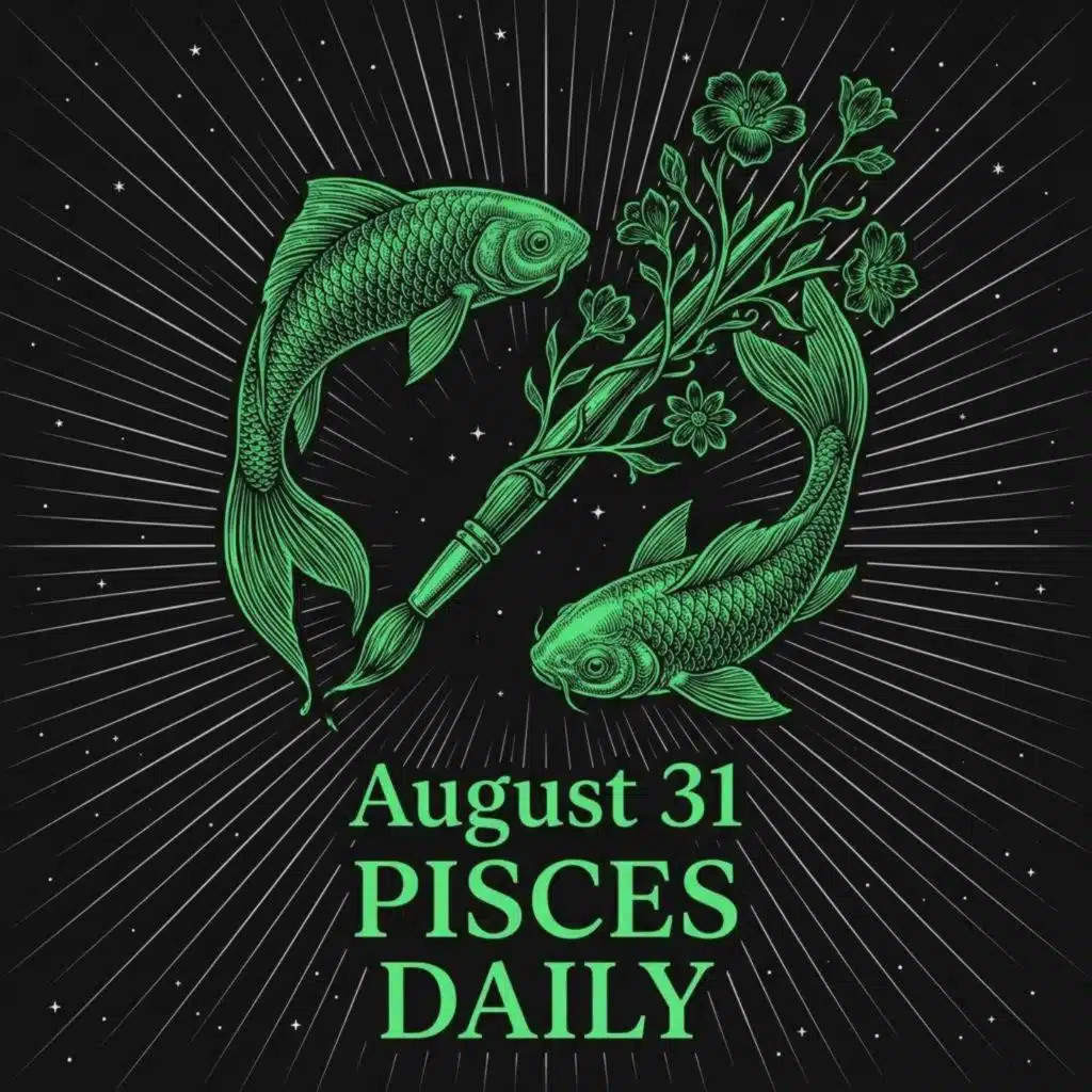 Monday, August 31, 2026 Pisces Horoscope Today