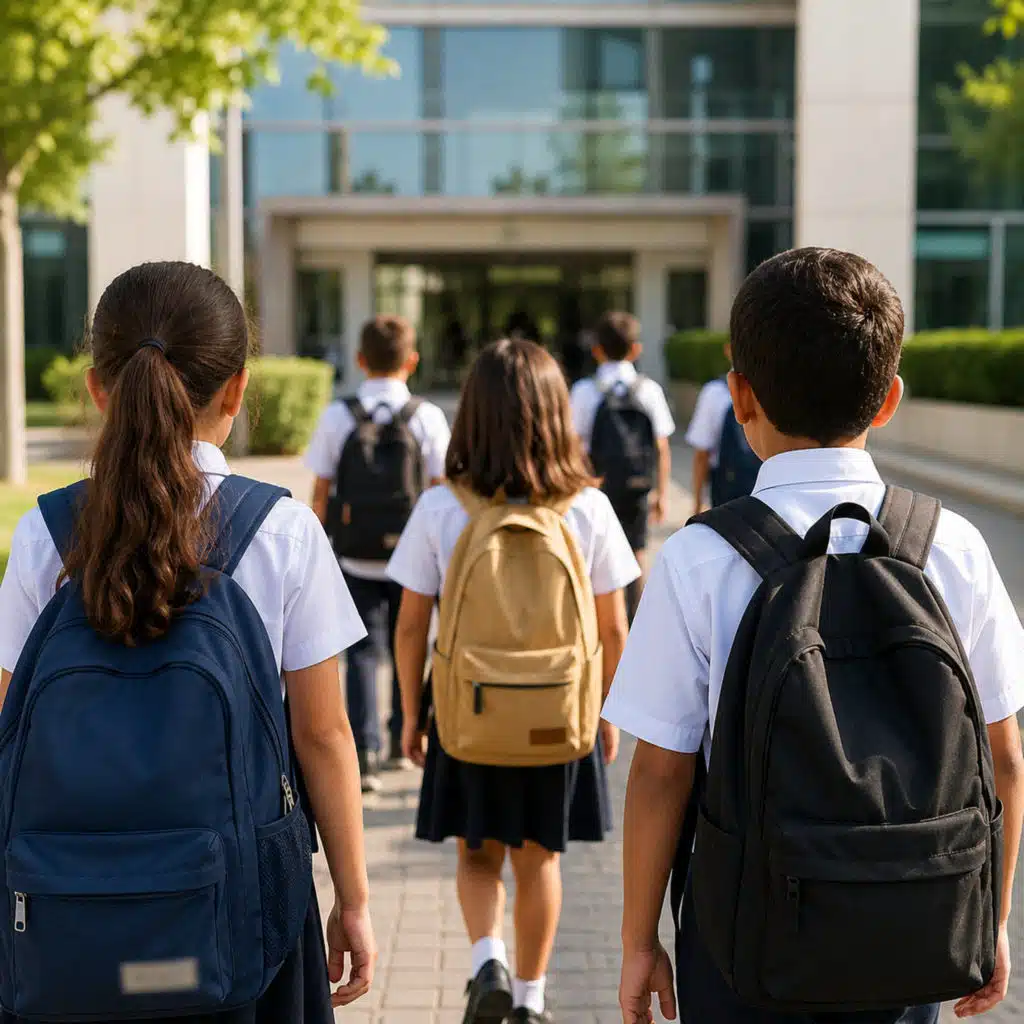 Dubai Police tackle school-run traffic