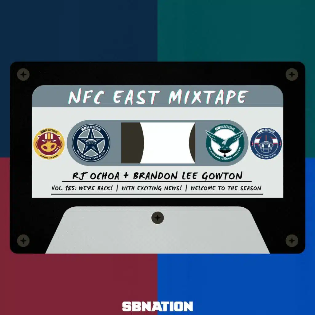 NFC East Mixtape Vol. 185: We're back!  | With exciting news! | Welcome to the season