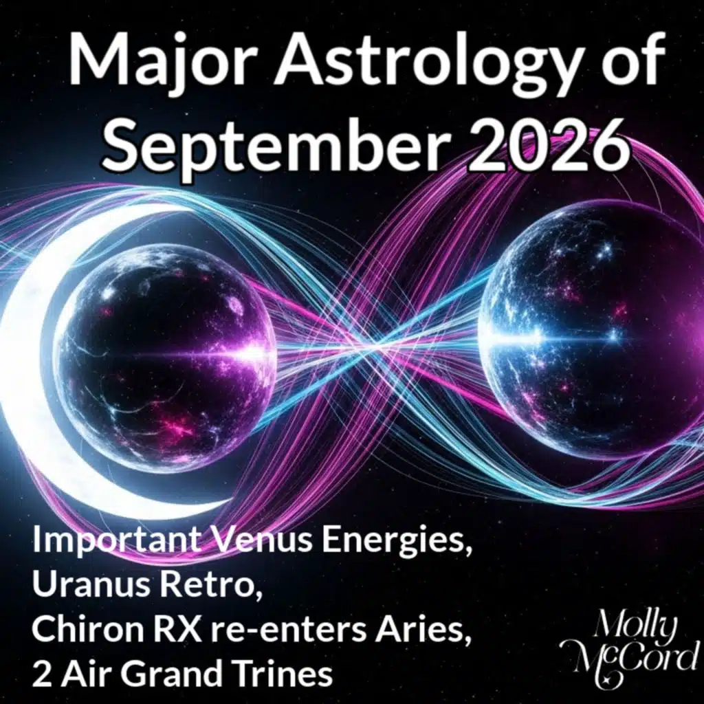Major Astrology of September 2026✨Important Venus, Chiron Returns to Aries, 2 Air Grand Trines