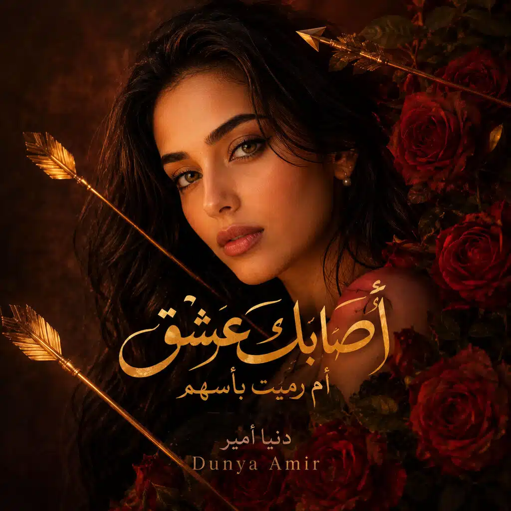 أصابك عشق أم رميت بأسهم