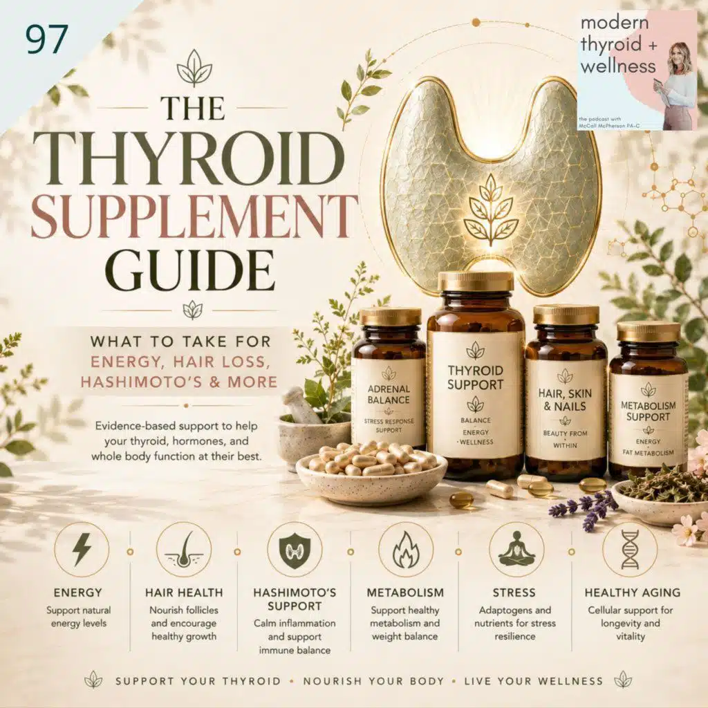 97: The Thyroid Supplement Guide: What to Take for Energy, Hair Loss, Hashimoto’s & More with Melissa Afflerbach