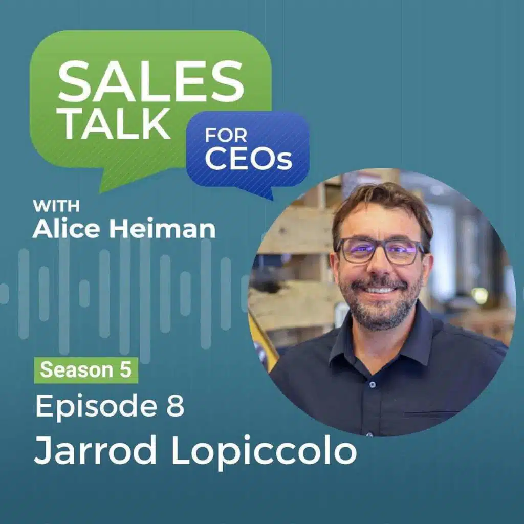 CEO Jarrod Lopiccolo on Sales Success and Giving Back