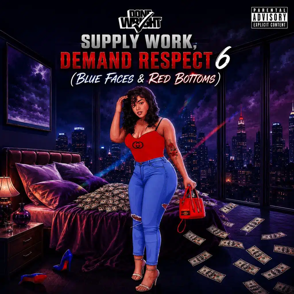 Supply Work, Demand Respect 6 (Blue Faces & Red Bottoms)