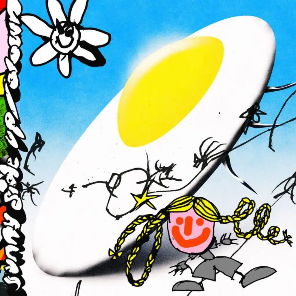 sunny side up/:down