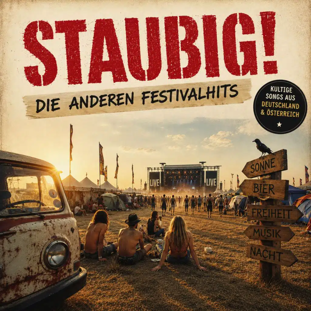 Staubig! Die anderen Festivalhits - Kultige Songs aus Deutschland & Österreich