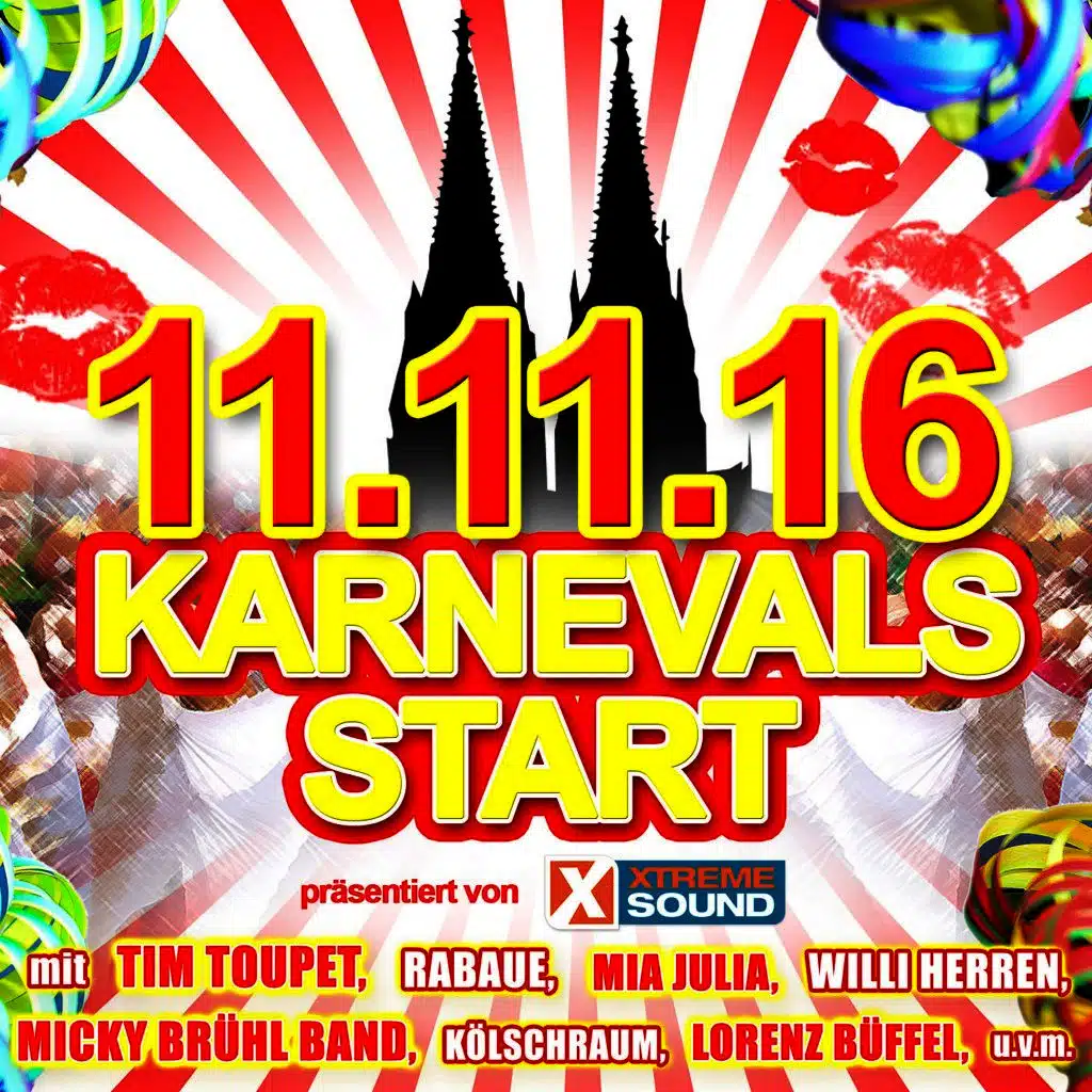 11.11.16 Karnevals Start präsentiert von Xtreme Sound