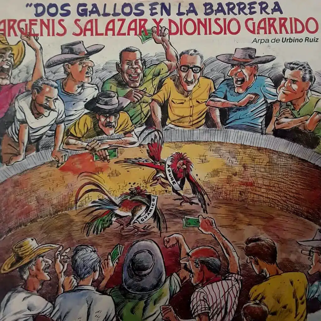 Dos Gallos En La Barrera