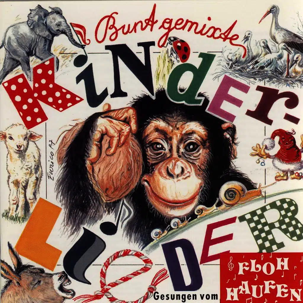 Bunt gemixte Kinderlieder