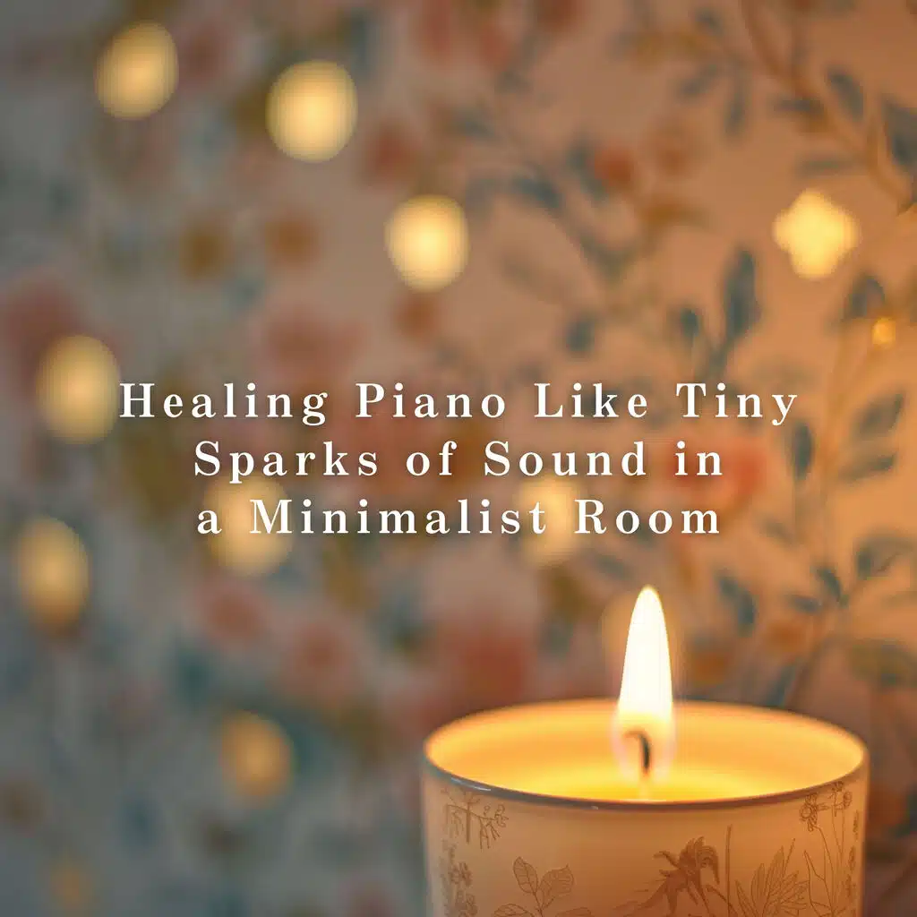 Healing Piano Like Tiny Sparks of Sound in a Minimalist Room