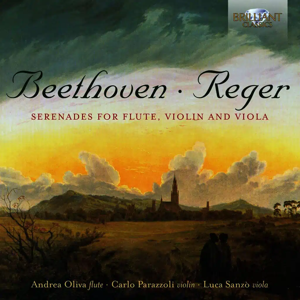 Reger, Beethoven: Serenades for Flute, Violin and Viola