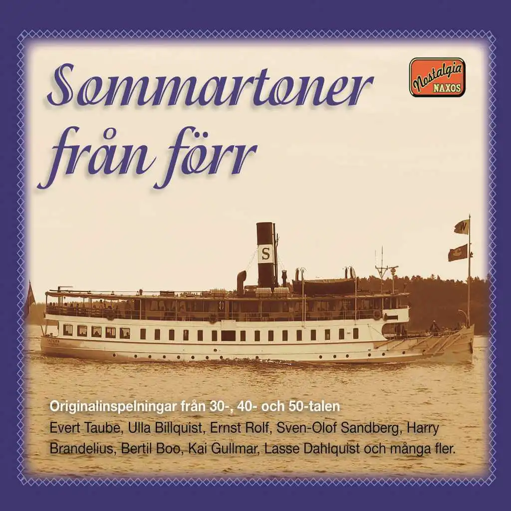 Sommartoner från förr - originalinspelningar från 30-, 40- och 50-talen