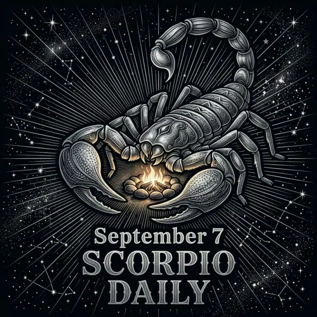 Monday, September 7, 2026 Scorpio Horoscope Today
