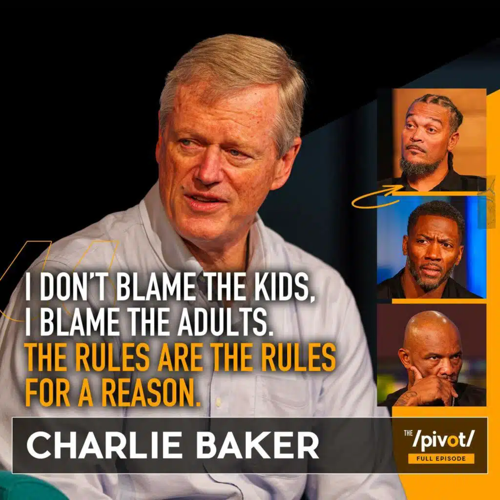 Charlie Baker NCAA President talks the state of college football, responds to Ryan Clark about LSU, NIL shaking up the system,  growth of women's sports, political influence on of NCAA rules and solution to college NFL chaos.