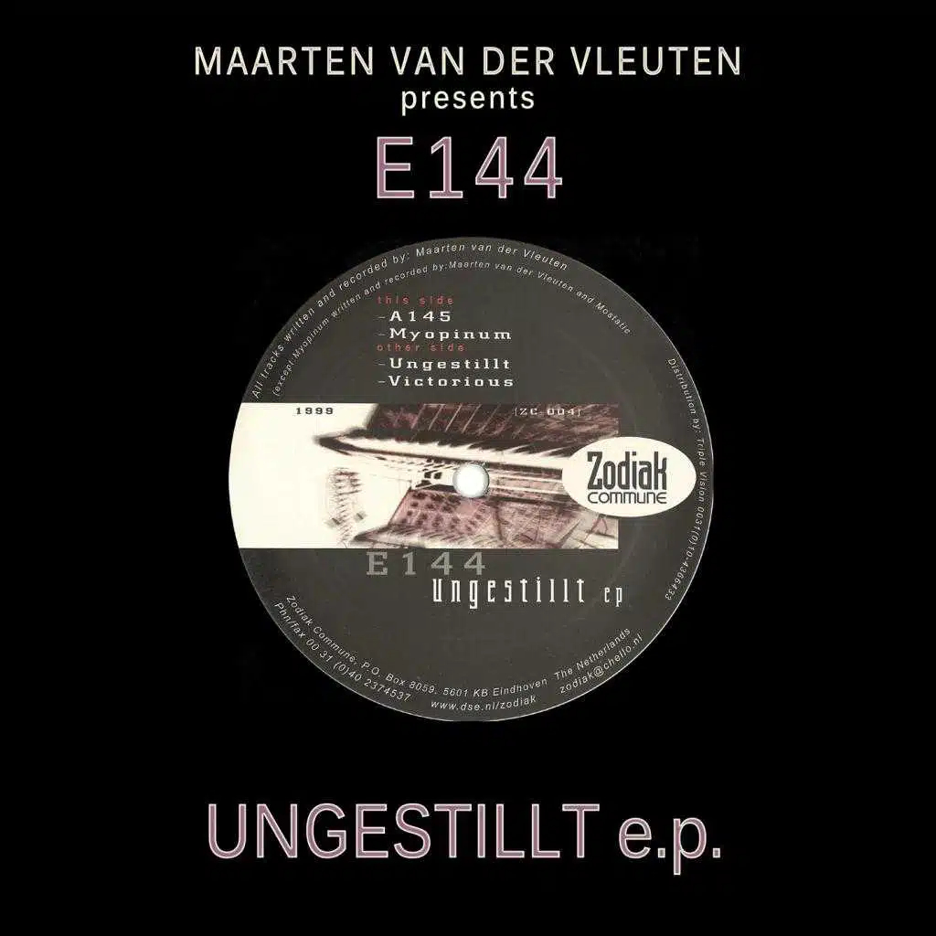 Ungestillt ep (feat. Maarten van der Vleuten)