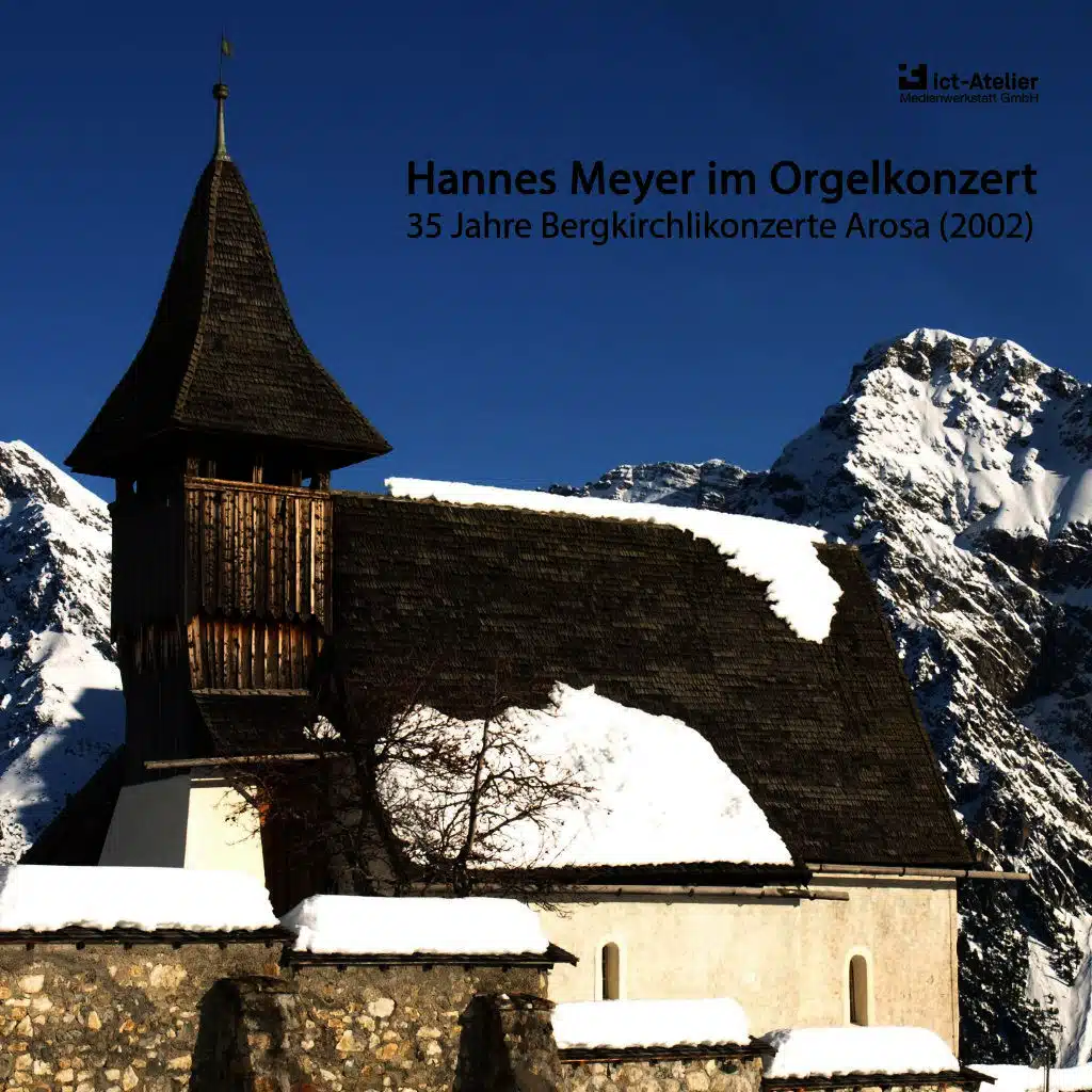 Hannes Meyer im Orgelkonzert - 35 Jahre Bergkirchlikonzerte Arosa (2002)