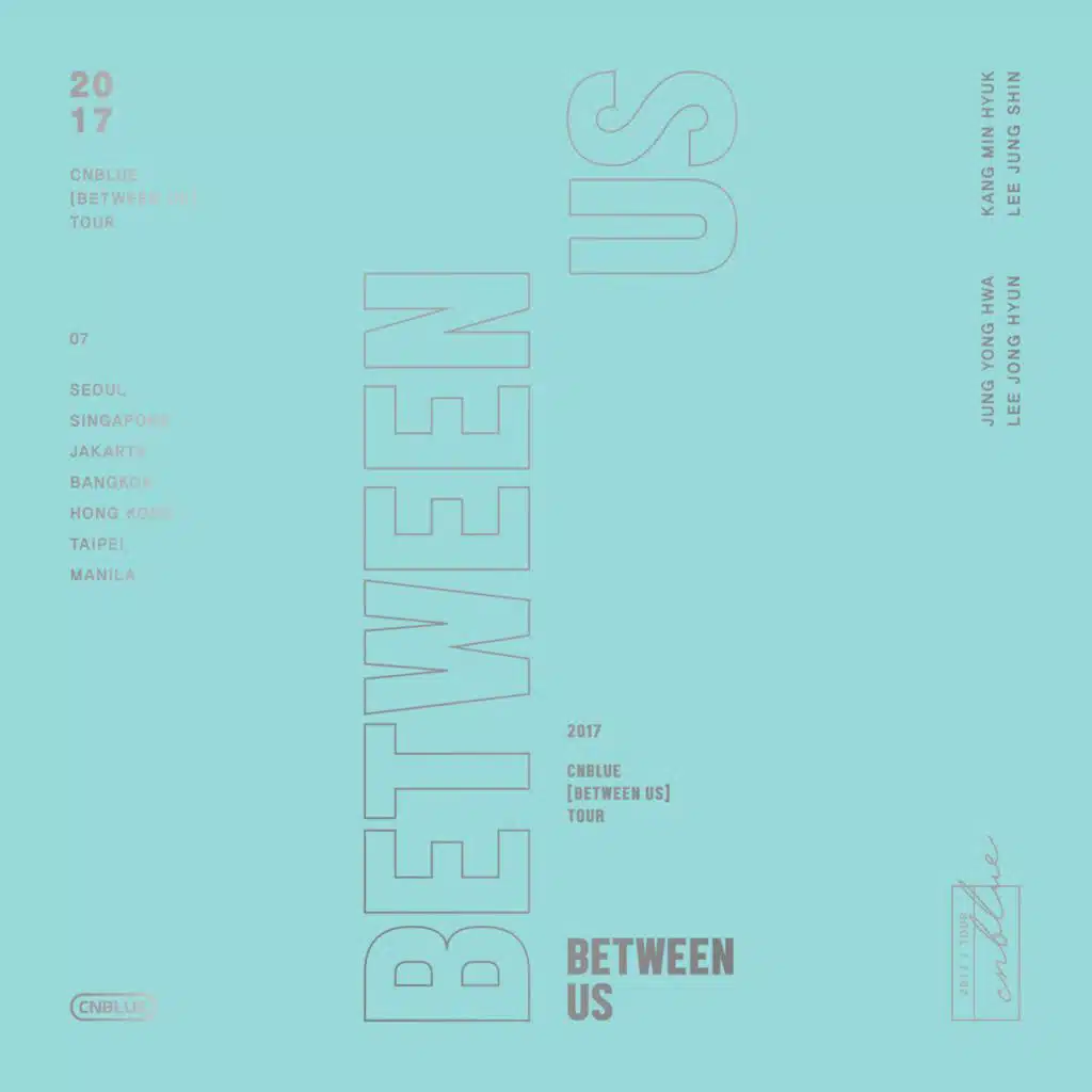 CNBLUE [BETWEEN US] TOUR DVD