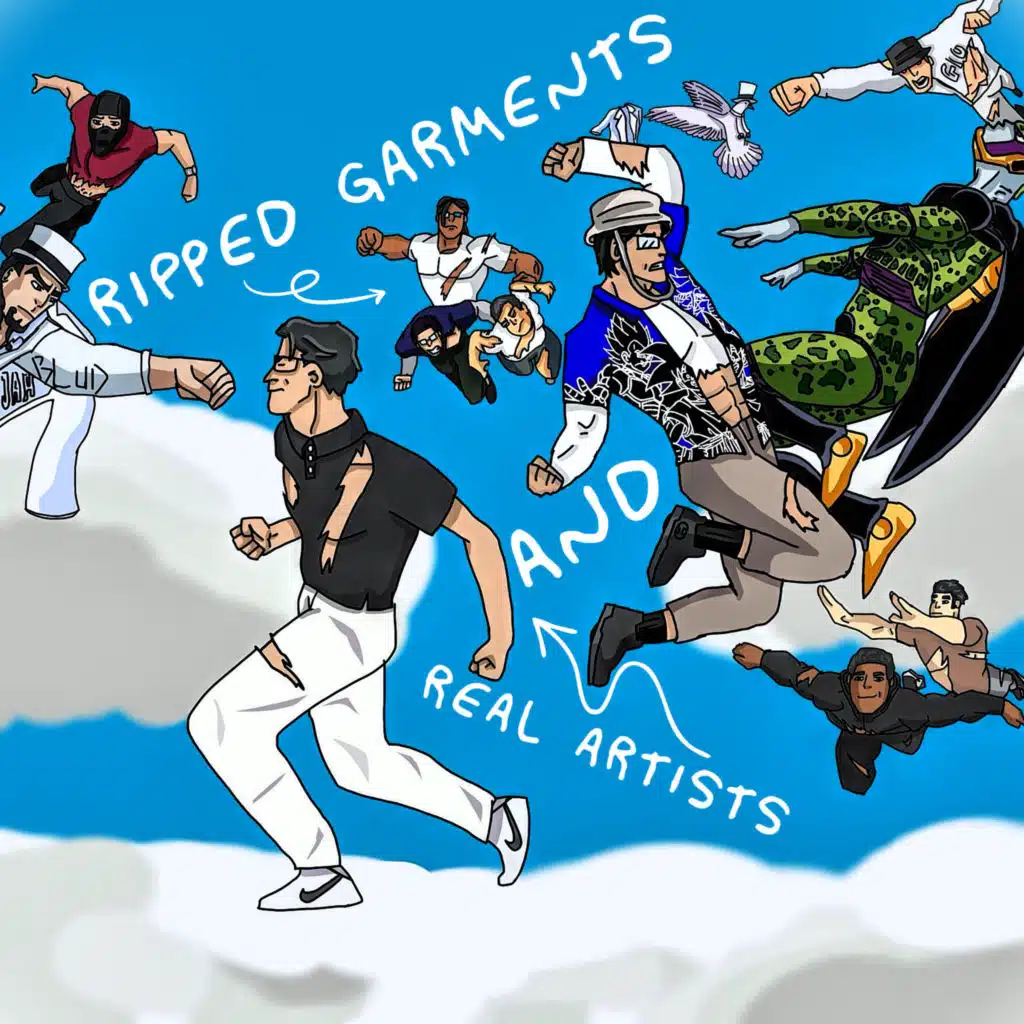 Ripped Garments and Real Artists