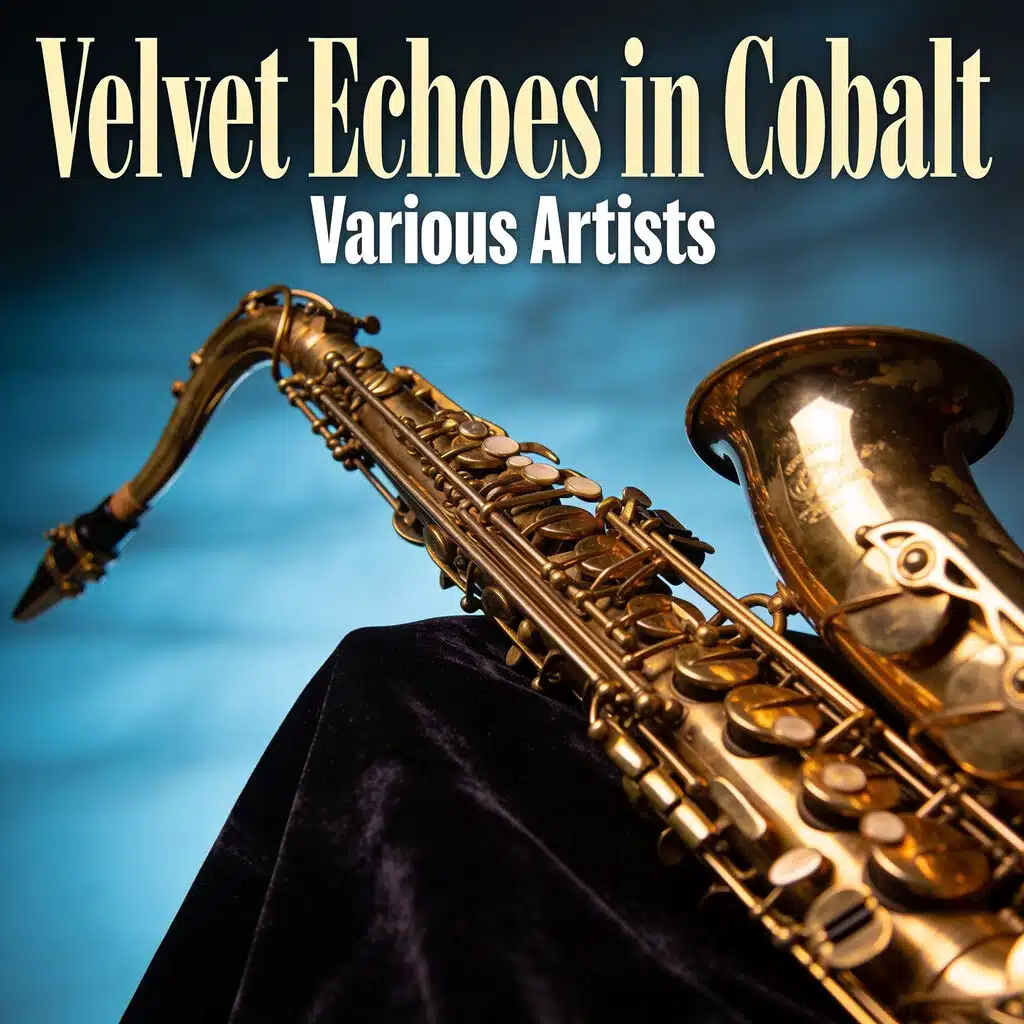 Velvet Echoes in Cobalt