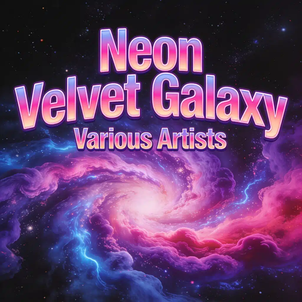 Neon Velvet Galaxy