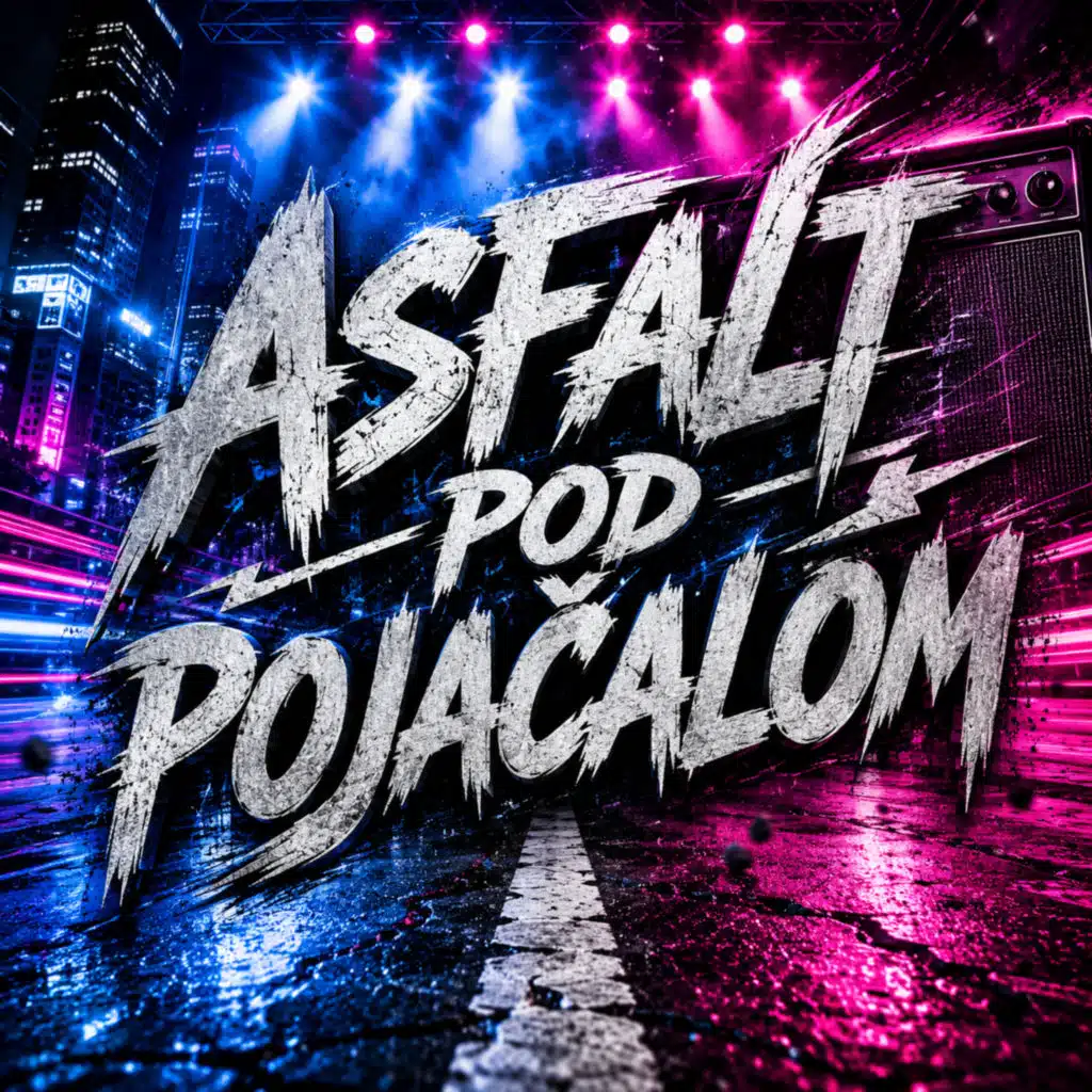 Asfalt pod pojačalom
