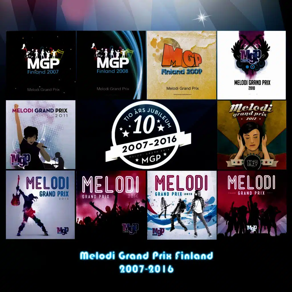 Melodi Grand Prix Finland 2007-2016