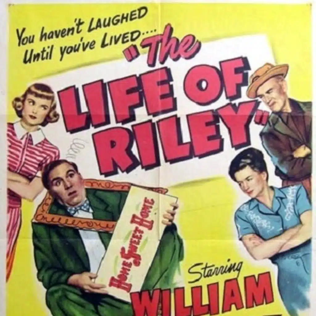 The Life of Riley 1947-11-01 #173 Football Pool Card (Tape Waver)